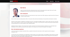 Desktop Screenshot of dannorris.org.uk
