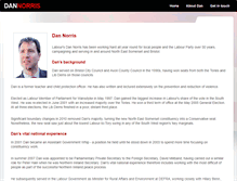 Tablet Screenshot of dannorris.org.uk